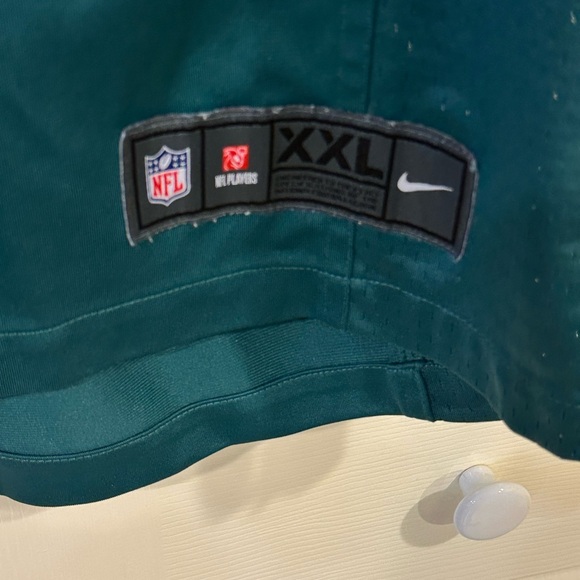 Philadelphia Eagles Jersey, Carson Wentz, Green Mens XXL, Nike On Field - Picture 5 of 5